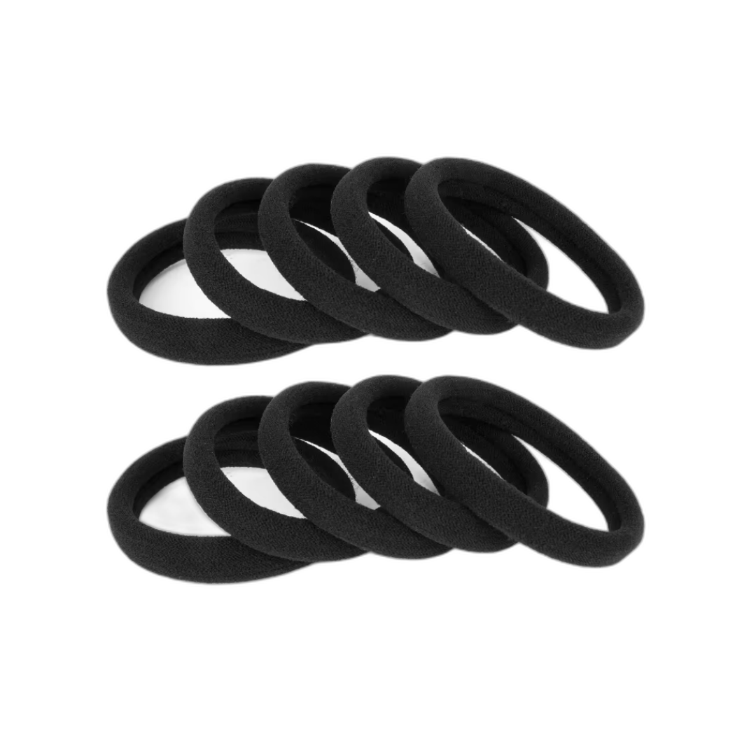 Hair ties of different sizes