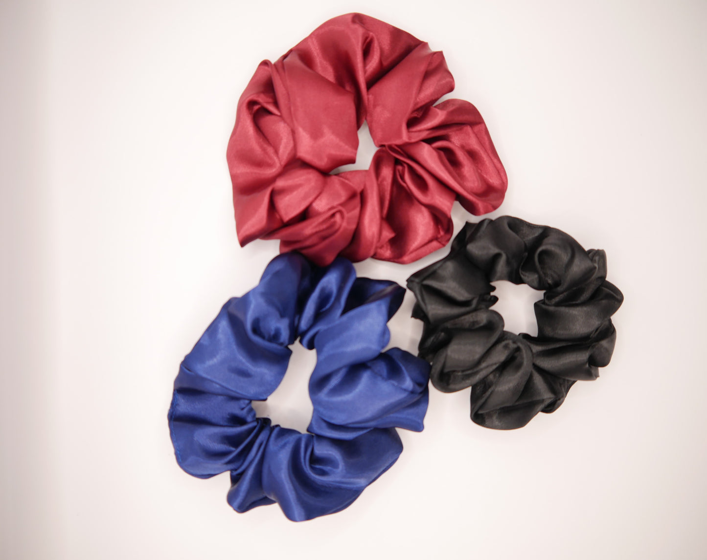 Scrunchie: Satin Haargummi groß