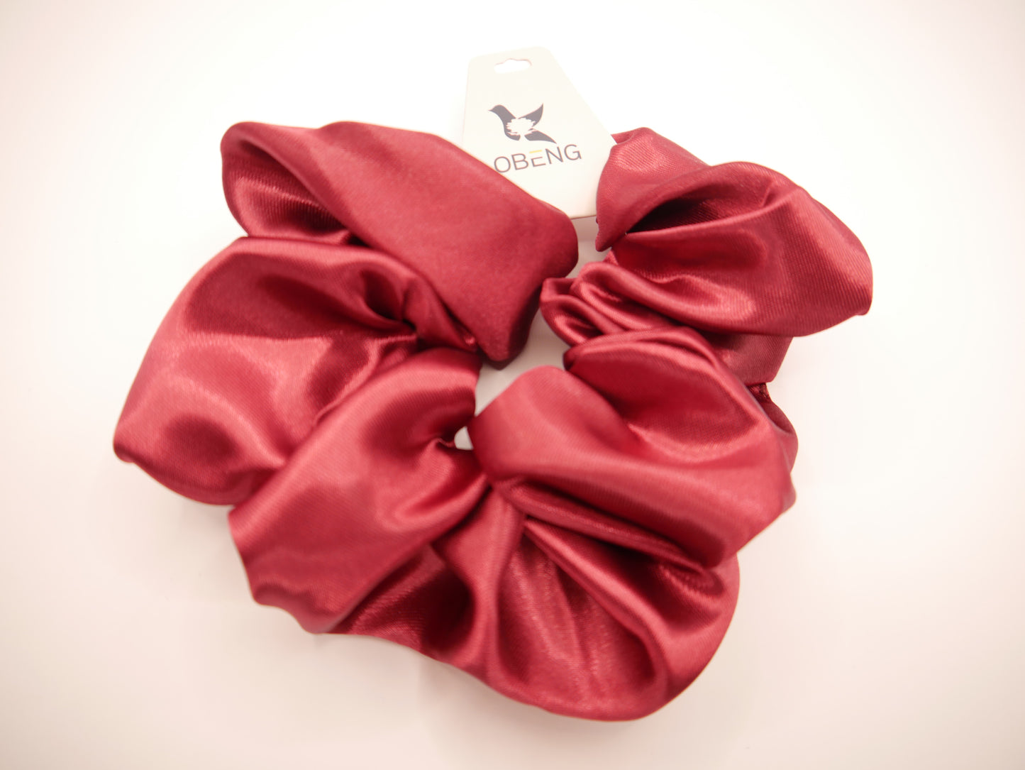 Scrunchie: Satin Haargummi groß